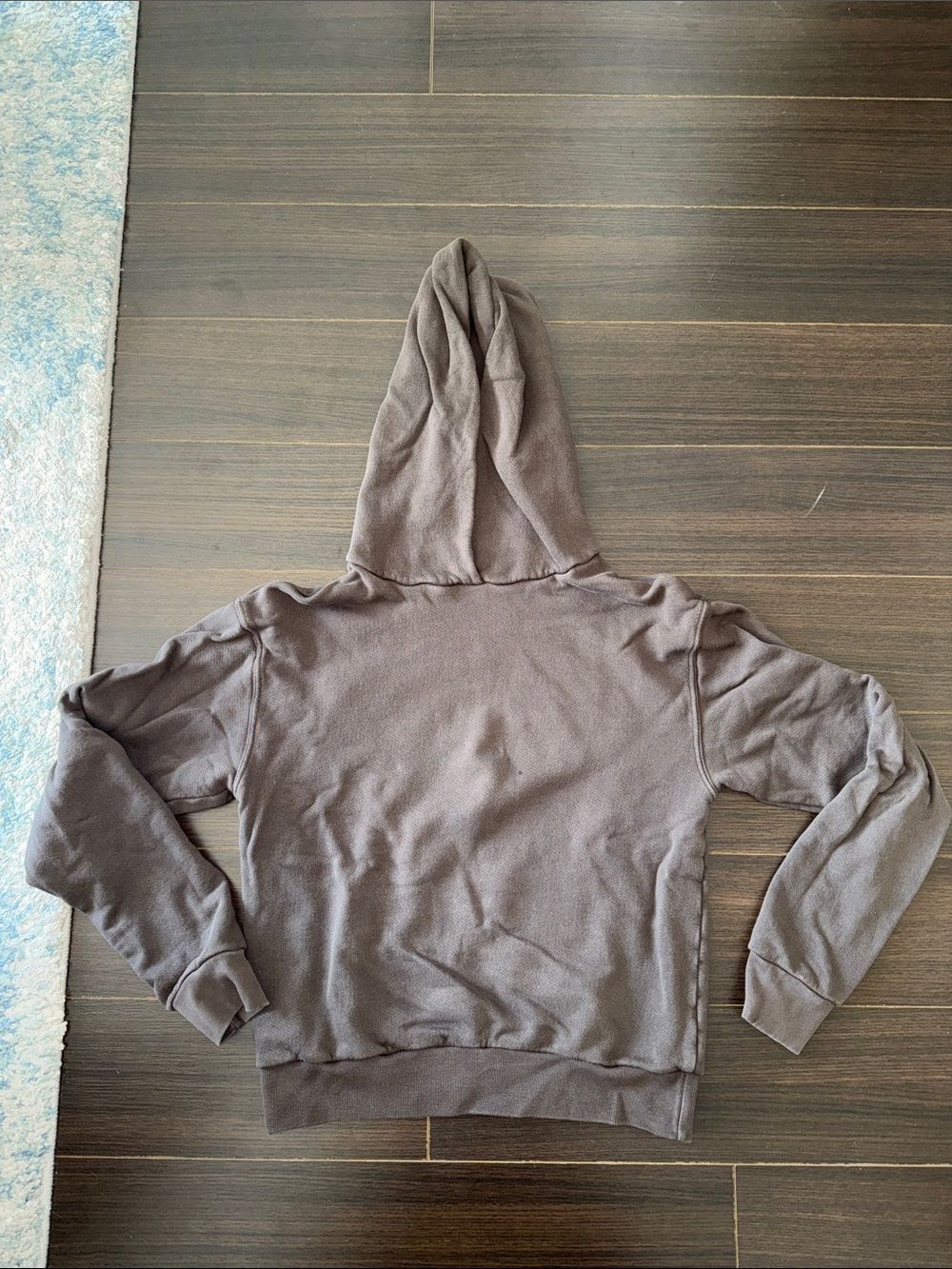 Perfect White Tee Heart Hoodie, small, chocolate brown - Picture 5 of 9